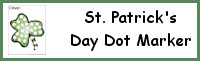 St. Patrick's Day Dot Marker