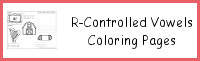 R-Controlled Vowels Coloring Pages