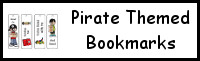 Pirate Themed Bookmarks