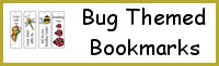 Bug Themed Bookmarks