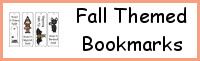 Fall Themed Bookmarks