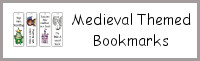 Medieval Themed Bookmarks