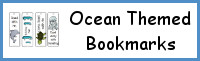 Ocean Themed Bookmarks