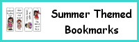 Summer Themed Bookmarks