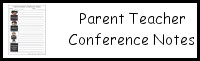 Parent Teacher Conference Notes