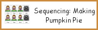 Sequencing: Making Pumpkin Pie