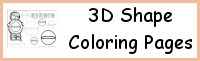 3D Shape Coloring Pages