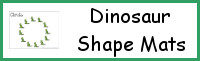 Dinosaur Shape Mat