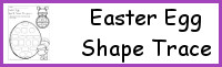 Easter Egg Spin & Trace Shapes