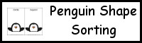 Penguin Shape Sorting