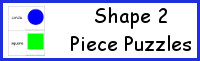 Shape 2 Piece Puzzles