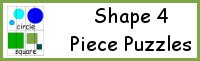 Shape 4 Piece Puzzles