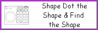 Shape Dot the Shape Find the Shape