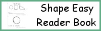 Shape Easy Reader Book