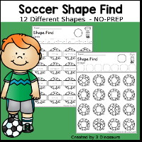 Soccer Shape Find