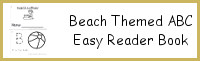 Beach Themed ABC Easy Reader Book