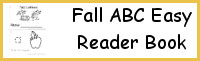 Fall ABC Easy Reader Book