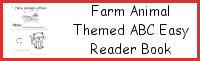 Farm Animal Themed ABC Easy Reader Book