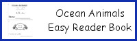 Ocean Animals Easy Reader Book