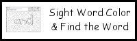 Sight Word Color & Find the Word