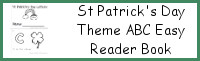 St Patrick's Day ABC Easy Reader Book