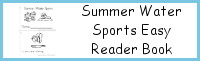 Summer Water Sports Easy Reader Book