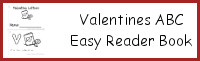 Valentines ABC Easy Reader Book