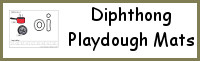 Diphthong Playdough Mat Selling Set