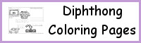 Diphthongs Coloring Pages