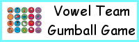 Candy Jar Vowel Team Game