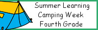 Summer Learning: Fourth Grade Camping Week