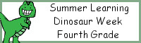 Summer Learning: Fourth Grade Dinosaur Week