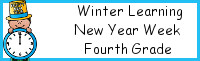 Winter Learning: Fourth Grade New Year Week