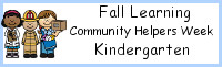 Fall Learning: Kindergarten Community Weekly Pack