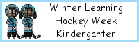 Winter Learning: Kindergarten Hockey Weekly Pack