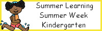 Summer Learning: Kindergarten Summer Week