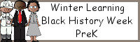 Winter Learning: PreK Black History Weekly Pack