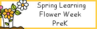 Spring Learning: PreK Flower Week