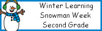 Winter Learning: Second Grade Snowman Week