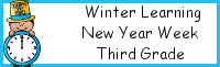 Winter Learning: Third Grade New Year Week