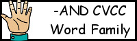 CVCC Word Family Printables: -AND