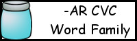 CVC Word Family Printables: -AR