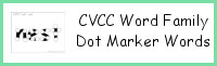 CVCC Word Family Dot Marker Pages