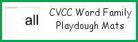 CVCC Word Family Playdough Mats