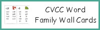 CVCC Word Family Wall Cards