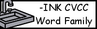 CVCC Word Family Printables: -INK