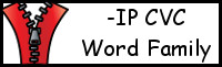 CVC Word Family Printables: -IP