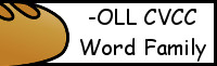 CVCC Word Family Printables: -OLL