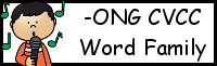 CVCC Word Family Printables: -ONG