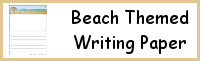 Beach Themed Writing Paper